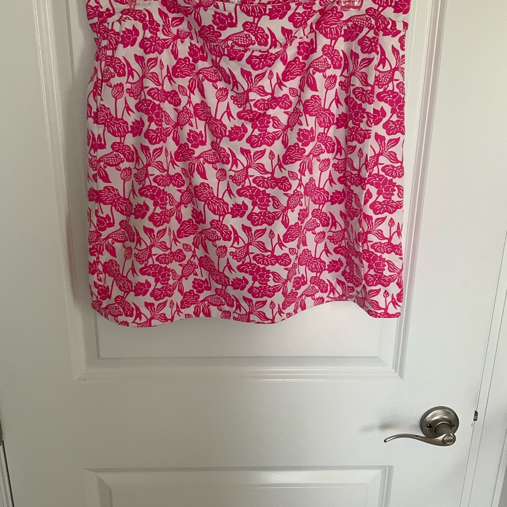 Fairway & Greene Pink Floral Skort size 10